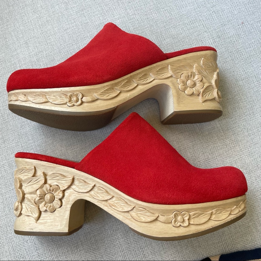 New Rachel Comey carved Bose clogs